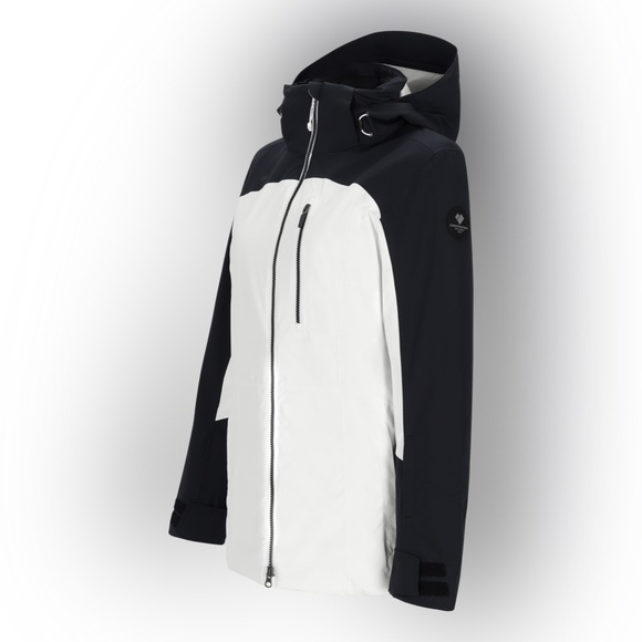 Obermeyer Women’s First Chair Jacket White Size 12‎ NWT - Picture 1 of 16